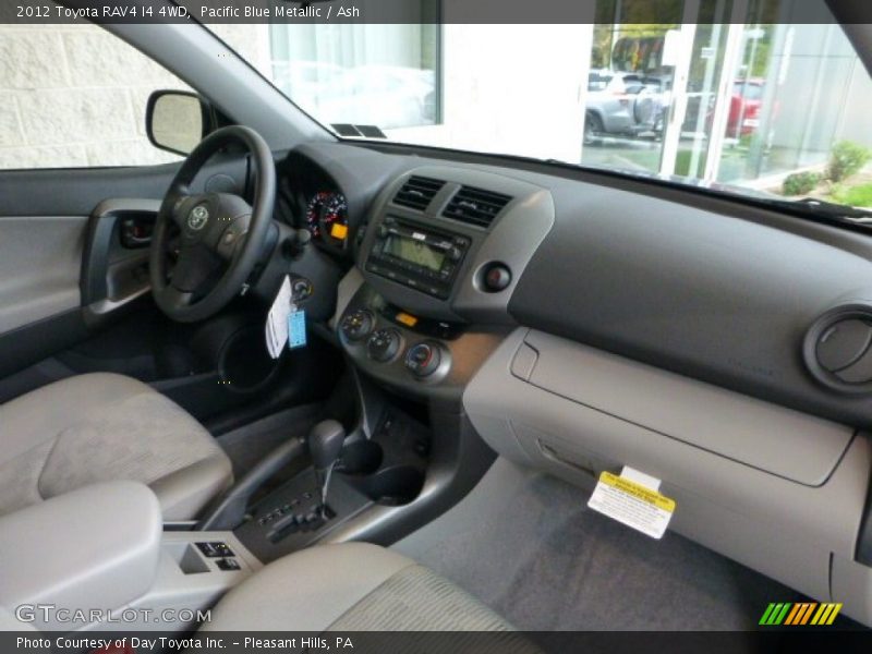 Pacific Blue Metallic / Ash 2012 Toyota RAV4 I4 4WD