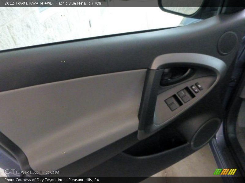Pacific Blue Metallic / Ash 2012 Toyota RAV4 I4 4WD