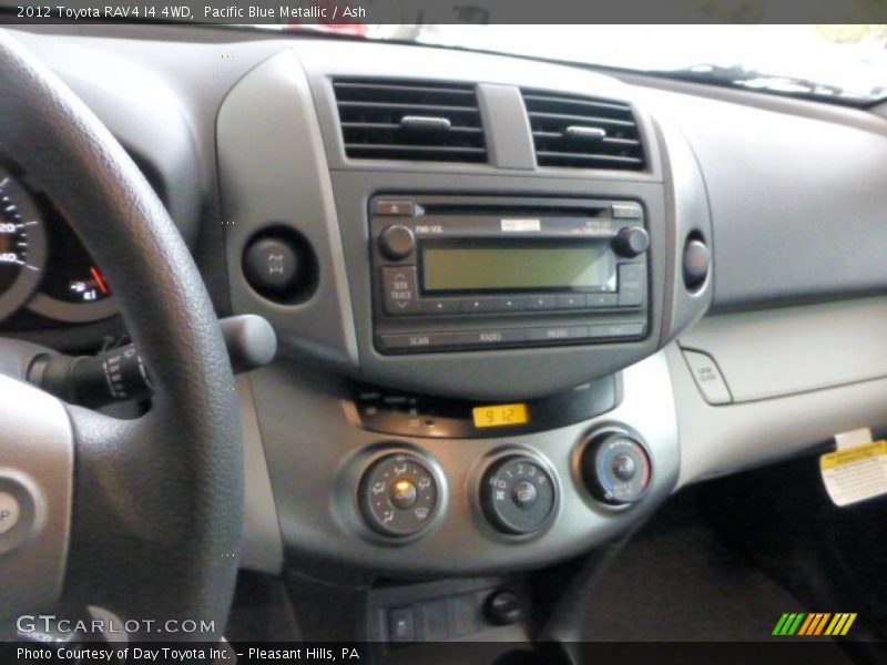 Pacific Blue Metallic / Ash 2012 Toyota RAV4 I4 4WD