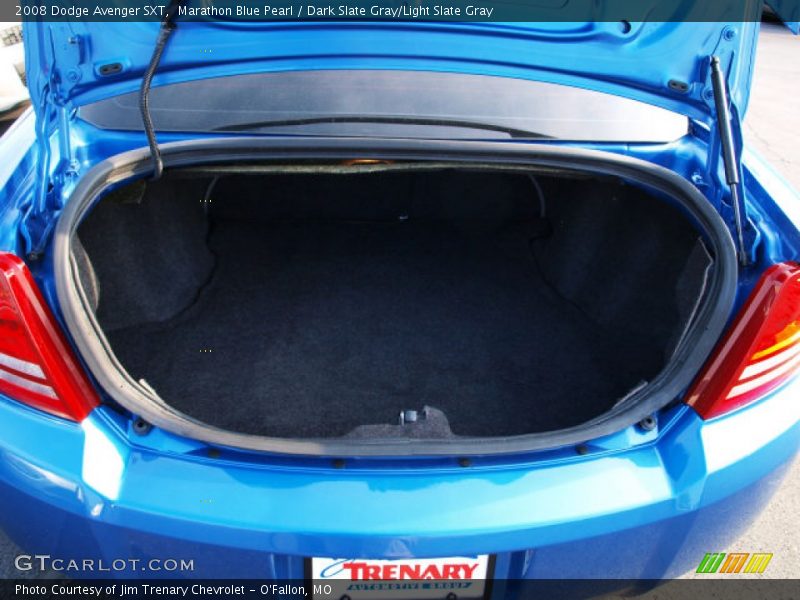 Marathon Blue Pearl / Dark Slate Gray/Light Slate Gray 2008 Dodge Avenger SXT