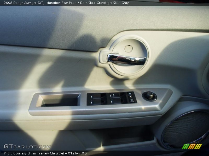 Marathon Blue Pearl / Dark Slate Gray/Light Slate Gray 2008 Dodge Avenger SXT