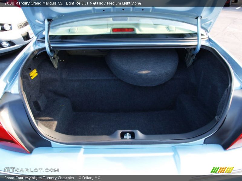 Light Ice Blue Metallic / Medium Light Stone 2008 Mercury Grand Marquis GS
