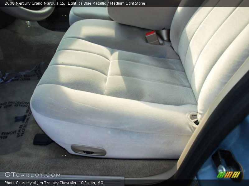 Light Ice Blue Metallic / Medium Light Stone 2008 Mercury Grand Marquis GS