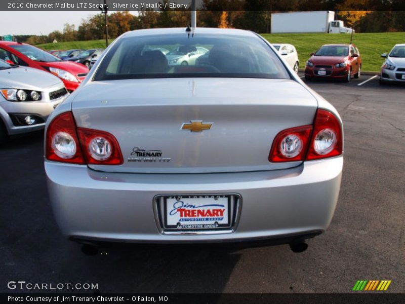 Silver Ice Metallic / Ebony 2010 Chevrolet Malibu LTZ Sedan