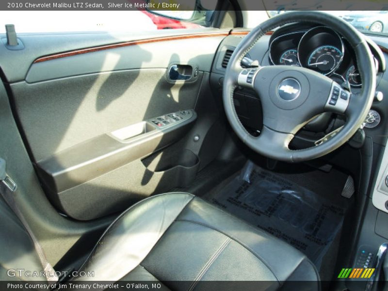 Silver Ice Metallic / Ebony 2010 Chevrolet Malibu LTZ Sedan