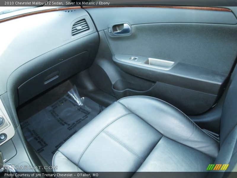 Silver Ice Metallic / Ebony 2010 Chevrolet Malibu LTZ Sedan