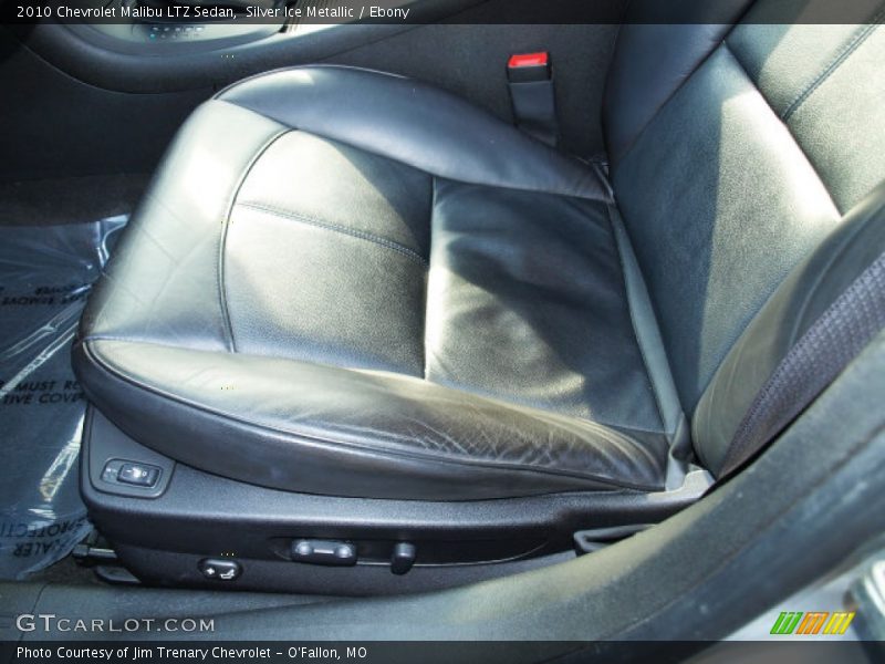 Silver Ice Metallic / Ebony 2010 Chevrolet Malibu LTZ Sedan
