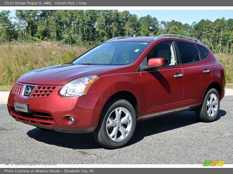 Front 3/4 View of 2010 Rogue SL AWD
