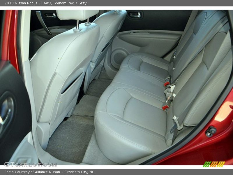 Venom Red / Gray 2010 Nissan Rogue SL AWD
