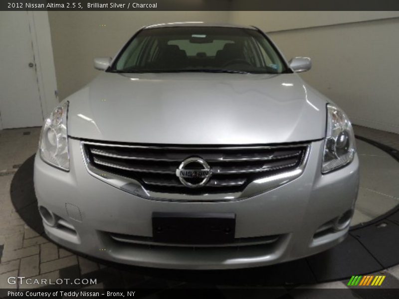 Brilliant Silver / Charcoal 2012 Nissan Altima 2.5 S