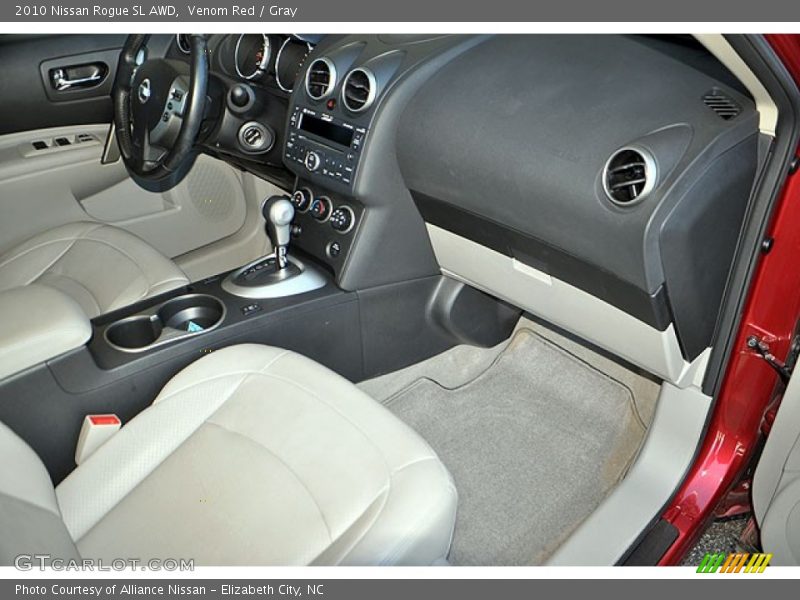 Venom Red / Gray 2010 Nissan Rogue SL AWD