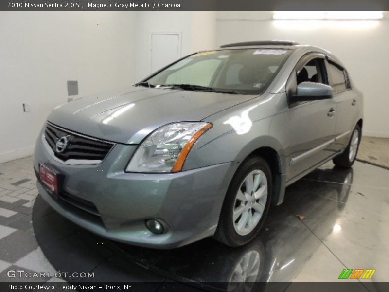 Magnetic Gray Metallic / Charcoal 2010 Nissan Sentra 2.0 SL