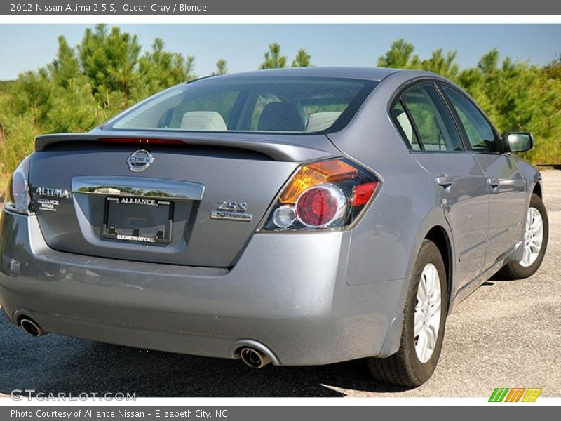 Ocean Gray / Blonde 2012 Nissan Altima 2.5 S