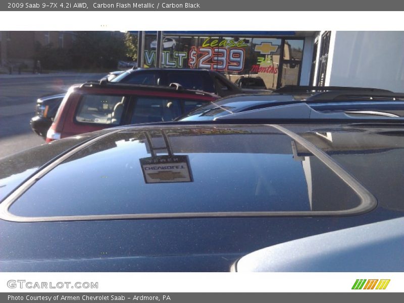 Carbon Flash Metallic / Carbon Black 2009 Saab 9-7X 4.2i AWD
