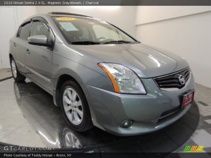 Magnetic Gray Metallic / Charcoal 2010 Nissan Sentra 2.0 SL