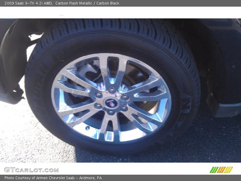 Carbon Flash Metallic / Carbon Black 2009 Saab 9-7X 4.2i AWD