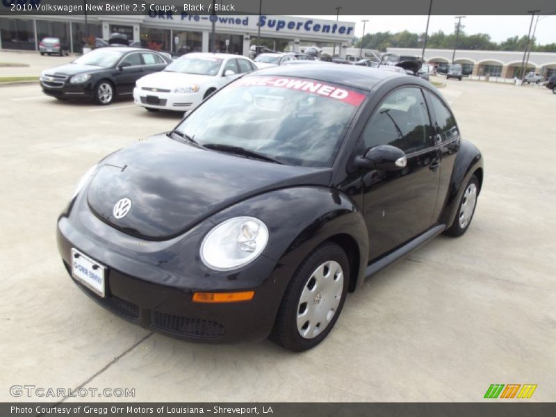 Black / Black 2010 Volkswagen New Beetle 2.5 Coupe