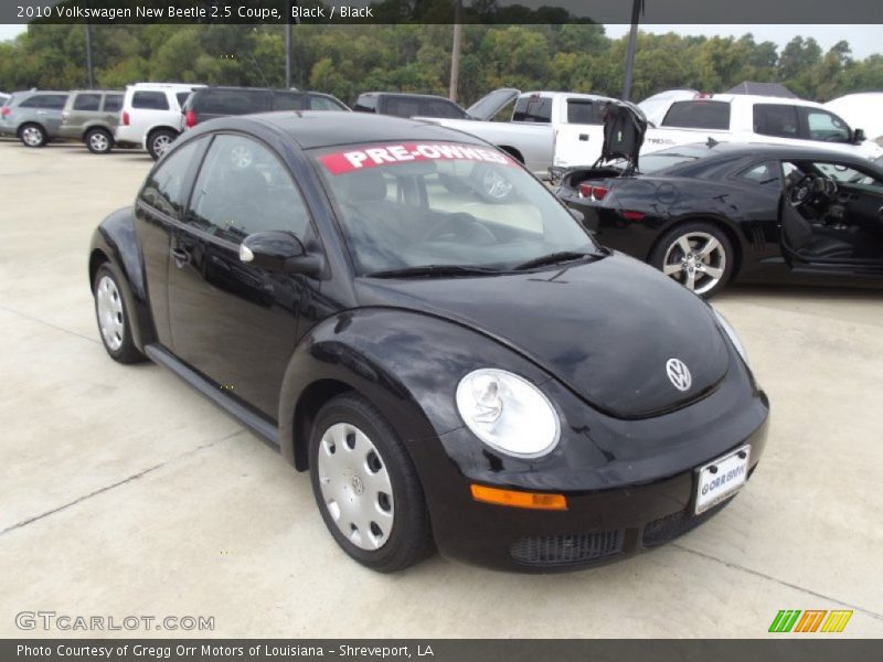 Black / Black 2010 Volkswagen New Beetle 2.5 Coupe
