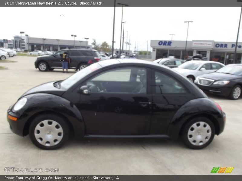Black / Black 2010 Volkswagen New Beetle 2.5 Coupe