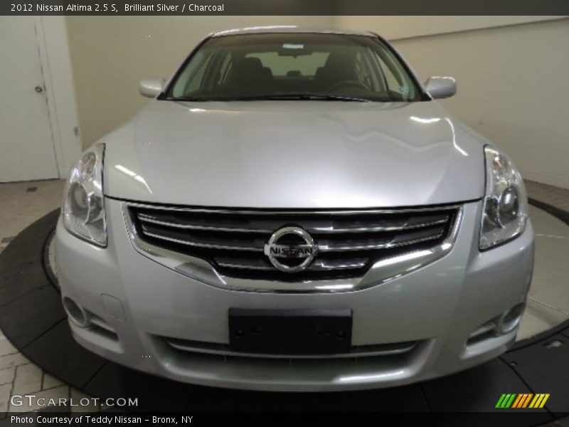 Brilliant Silver / Charcoal 2012 Nissan Altima 2.5 S