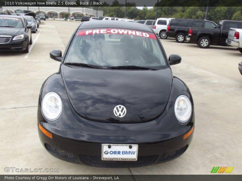 Black / Black 2010 Volkswagen New Beetle 2.5 Coupe