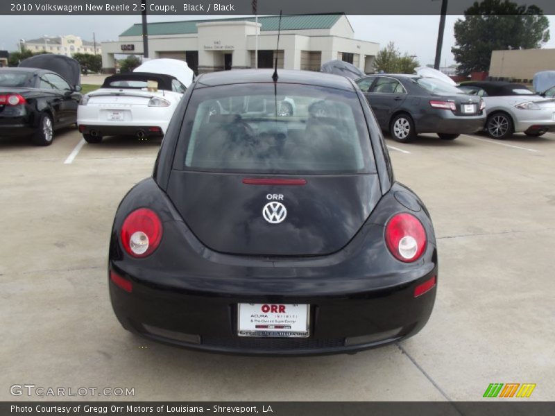 Black / Black 2010 Volkswagen New Beetle 2.5 Coupe