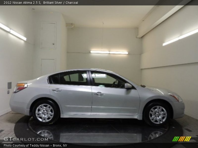 Brilliant Silver / Charcoal 2012 Nissan Altima 2.5 S