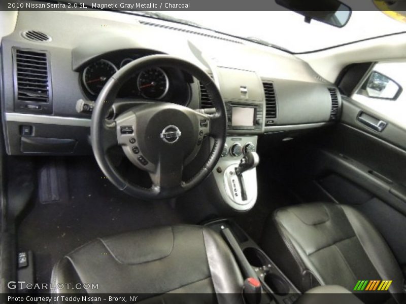 Magnetic Gray Metallic / Charcoal 2010 Nissan Sentra 2.0 SL