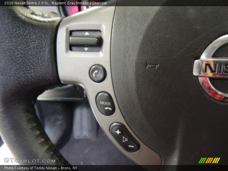 Magnetic Gray Metallic / Charcoal 2010 Nissan Sentra 2.0 SL