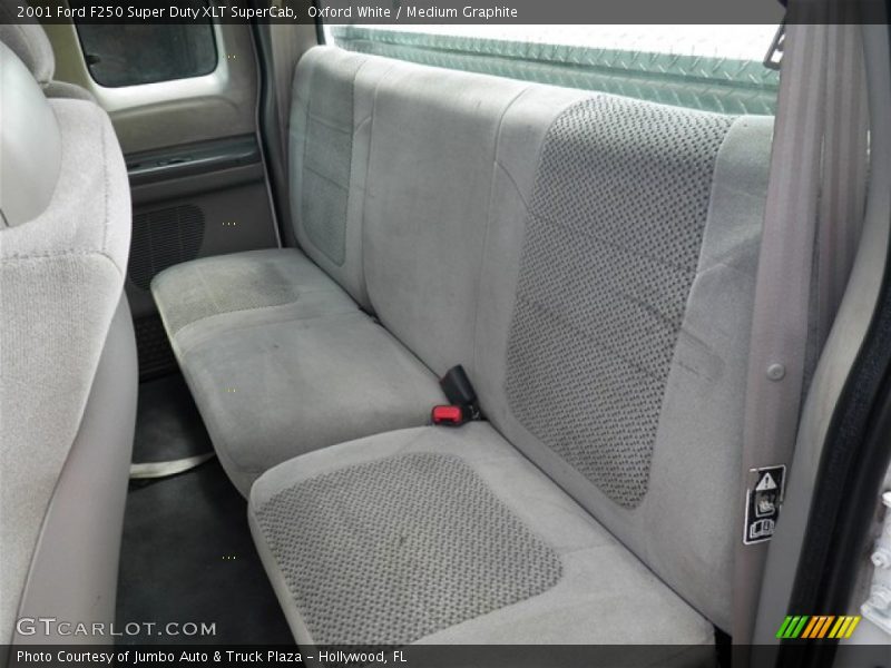  2001 F250 Super Duty XLT SuperCab Medium Graphite Interior