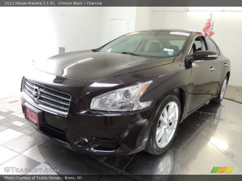 Crimson Black / Charcoal 2011 Nissan Maxima 3.5 SV