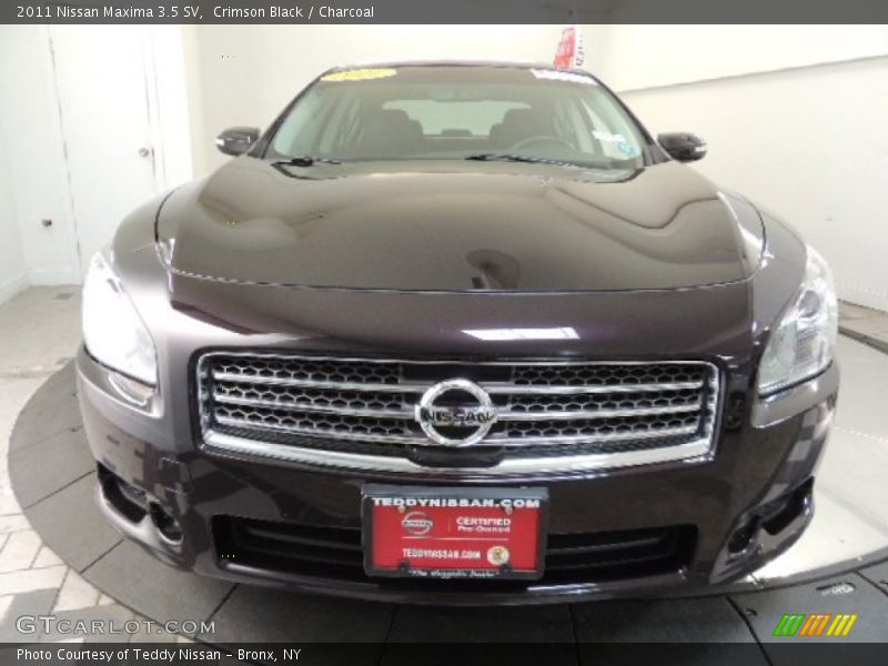 Crimson Black / Charcoal 2011 Nissan Maxima 3.5 SV