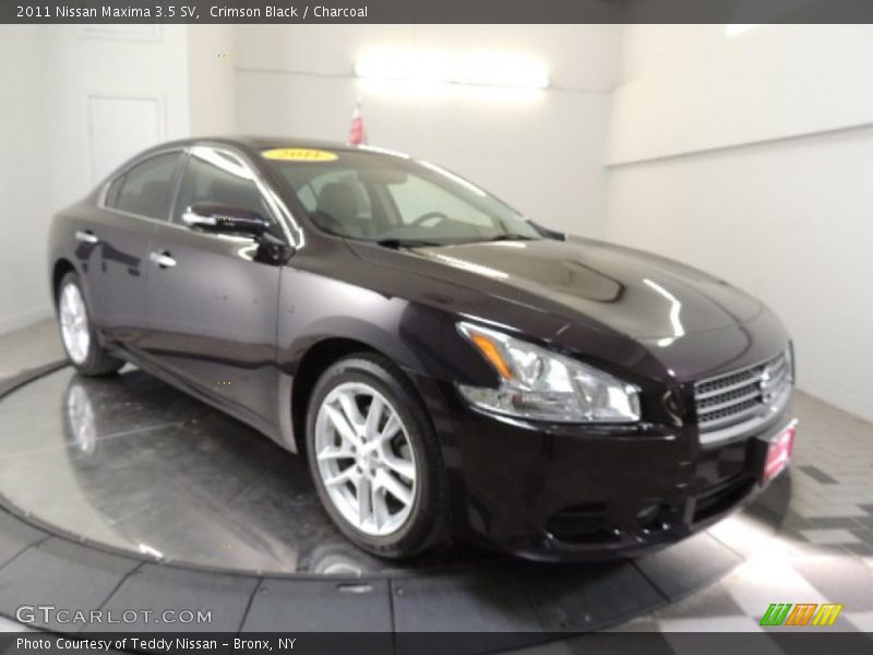 Crimson Black / Charcoal 2011 Nissan Maxima 3.5 SV