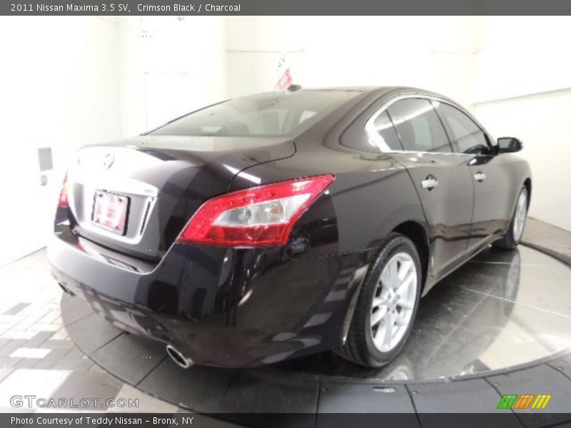 Crimson Black / Charcoal 2011 Nissan Maxima 3.5 SV