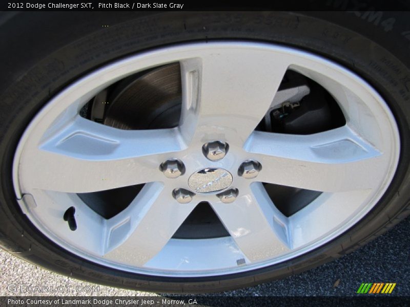 Pitch Black / Dark Slate Gray 2012 Dodge Challenger SXT