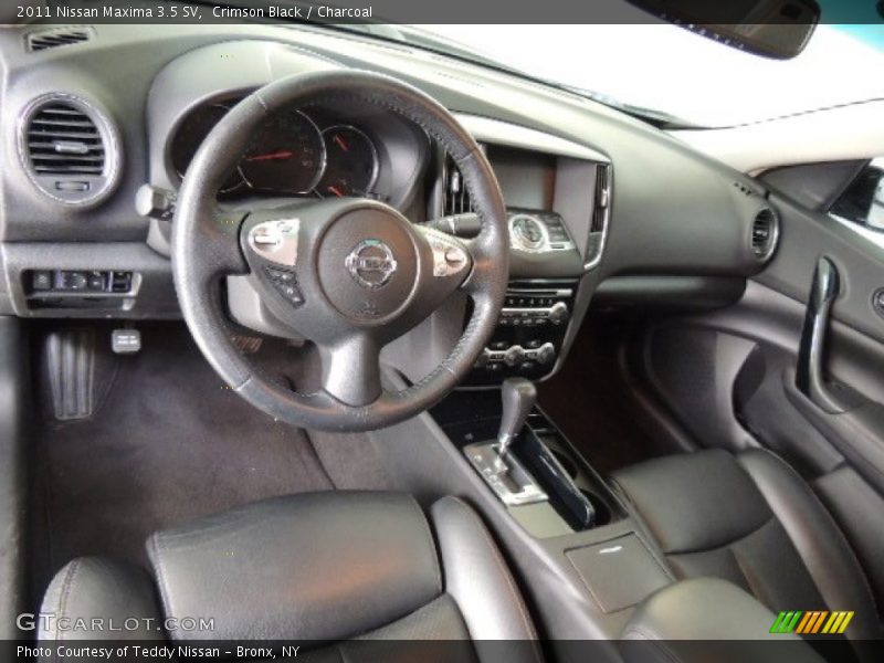 Crimson Black / Charcoal 2011 Nissan Maxima 3.5 SV