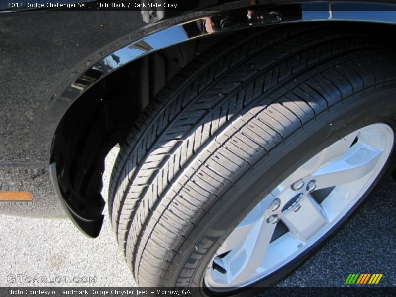 Pitch Black / Dark Slate Gray 2012 Dodge Challenger SXT