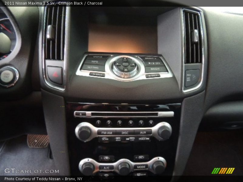 Crimson Black / Charcoal 2011 Nissan Maxima 3.5 SV