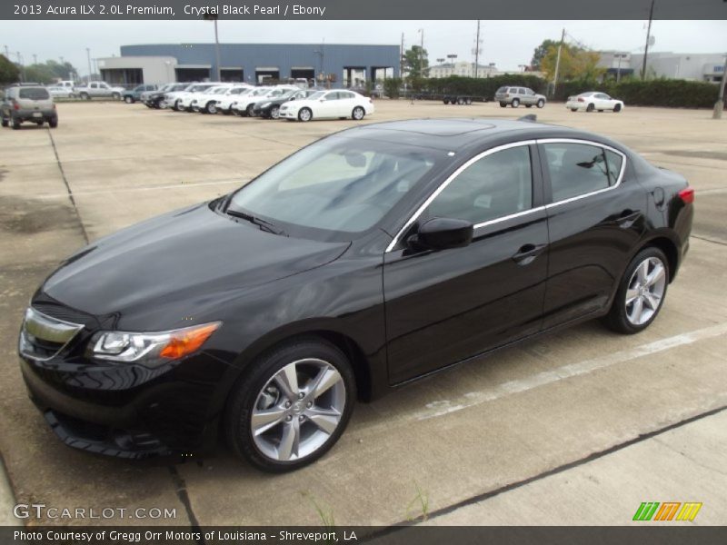 Crystal Black Pearl / Ebony 2013 Acura ILX 2.0L Premium
