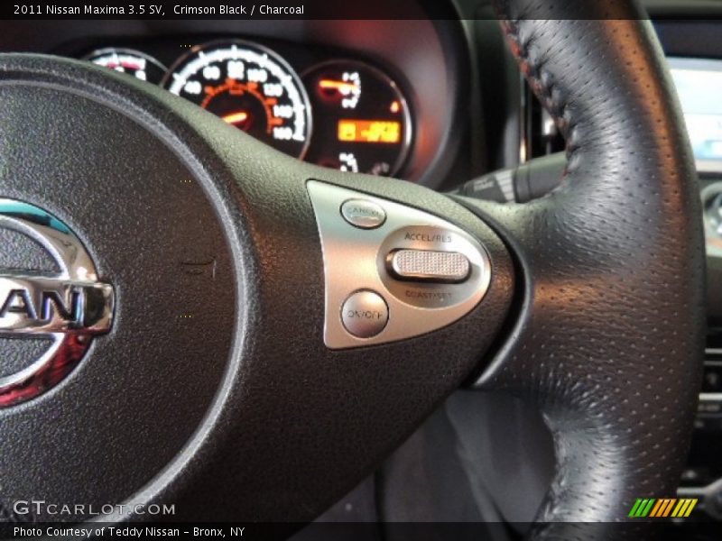 Crimson Black / Charcoal 2011 Nissan Maxima 3.5 SV