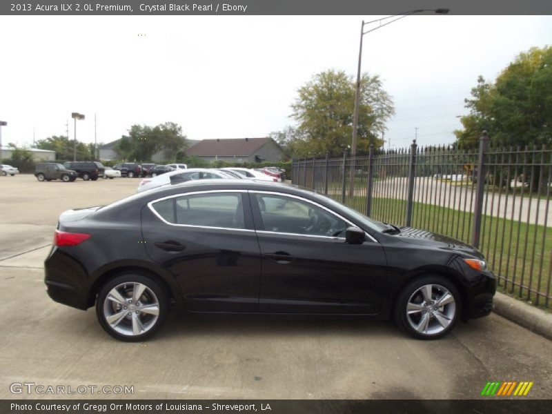 Crystal Black Pearl / Ebony 2013 Acura ILX 2.0L Premium