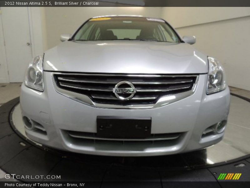 Brilliant Silver / Charcoal 2012 Nissan Altima 2.5 S