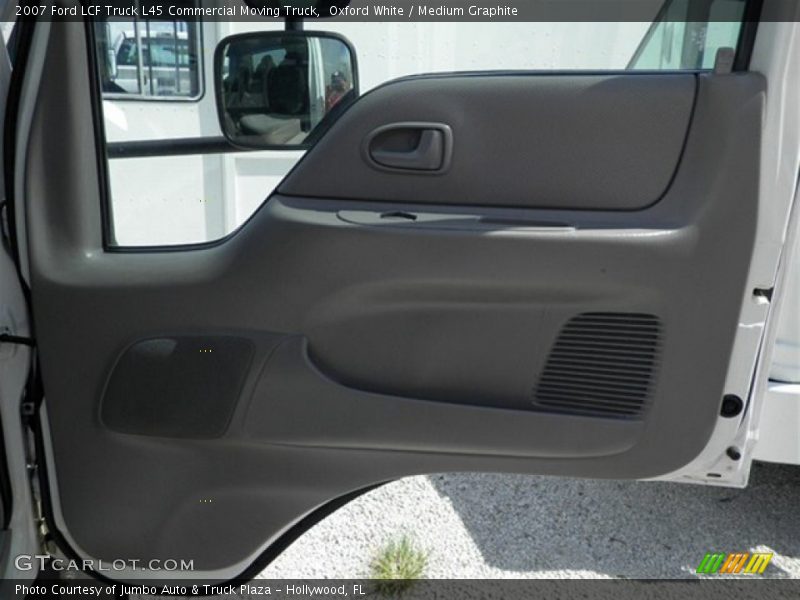 Oxford White / Medium Graphite 2007 Ford LCF Truck L45 Commercial Moving Truck