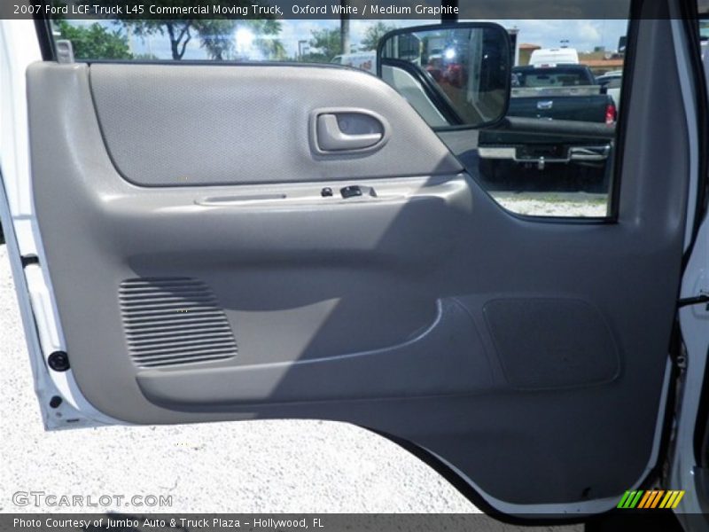 Oxford White / Medium Graphite 2007 Ford LCF Truck L45 Commercial Moving Truck