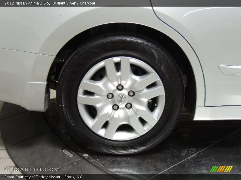 Brilliant Silver / Charcoal 2012 Nissan Altima 2.5 S