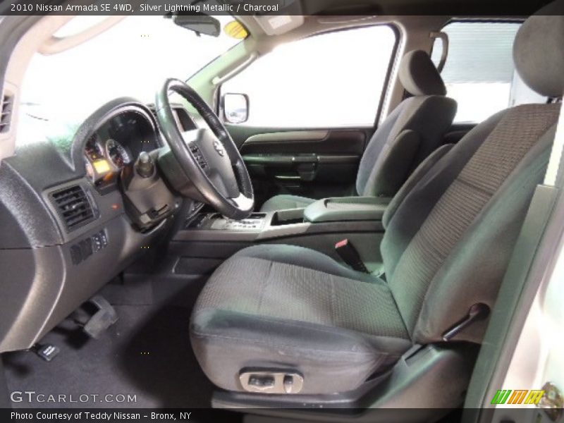 Silver Lightning Metallic / Charcoal 2010 Nissan Armada SE 4WD