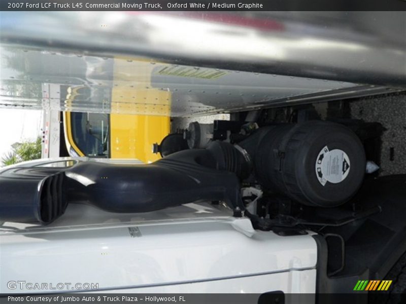 Oxford White / Medium Graphite 2007 Ford LCF Truck L45 Commercial Moving Truck