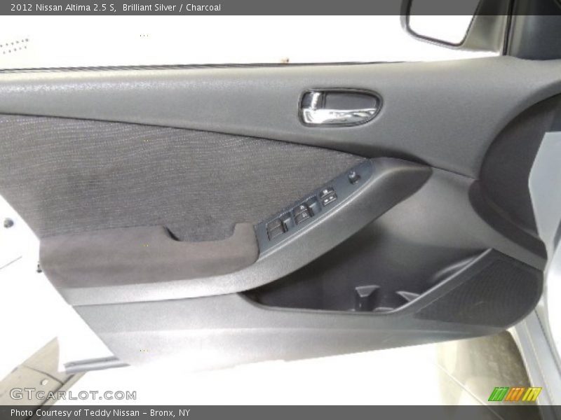 Brilliant Silver / Charcoal 2012 Nissan Altima 2.5 S