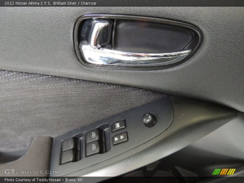 Brilliant Silver / Charcoal 2012 Nissan Altima 2.5 S