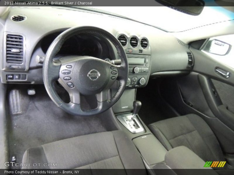 Brilliant Silver / Charcoal 2012 Nissan Altima 2.5 S
